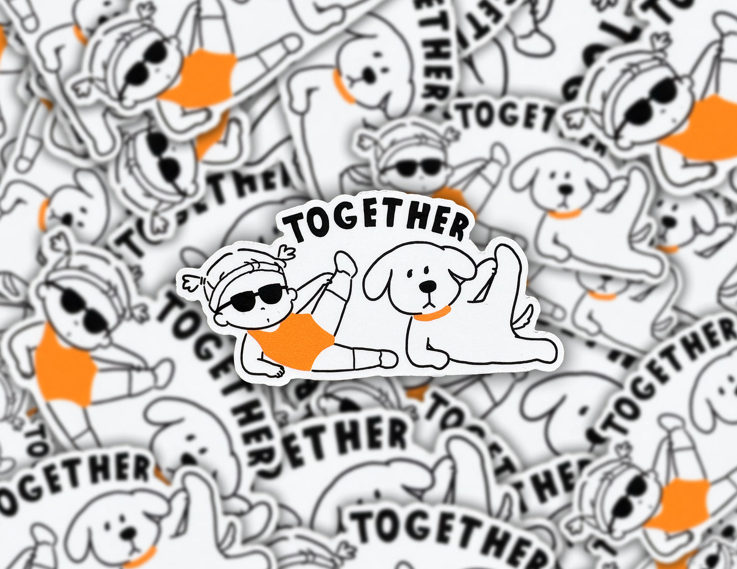 TOGETHER エクササイズステッカー