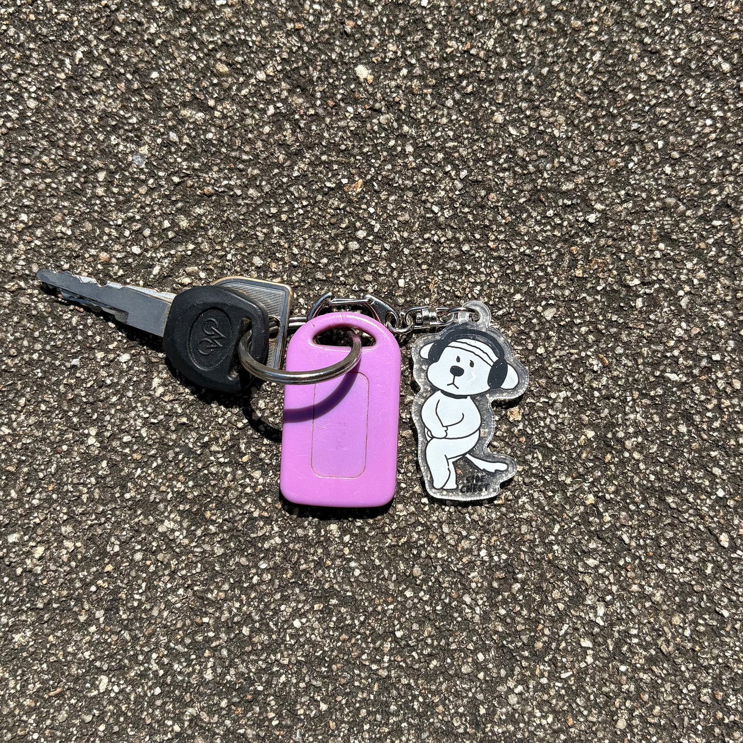 TOGETHERの片割れのイッヌ サイドチェストキーホルダー