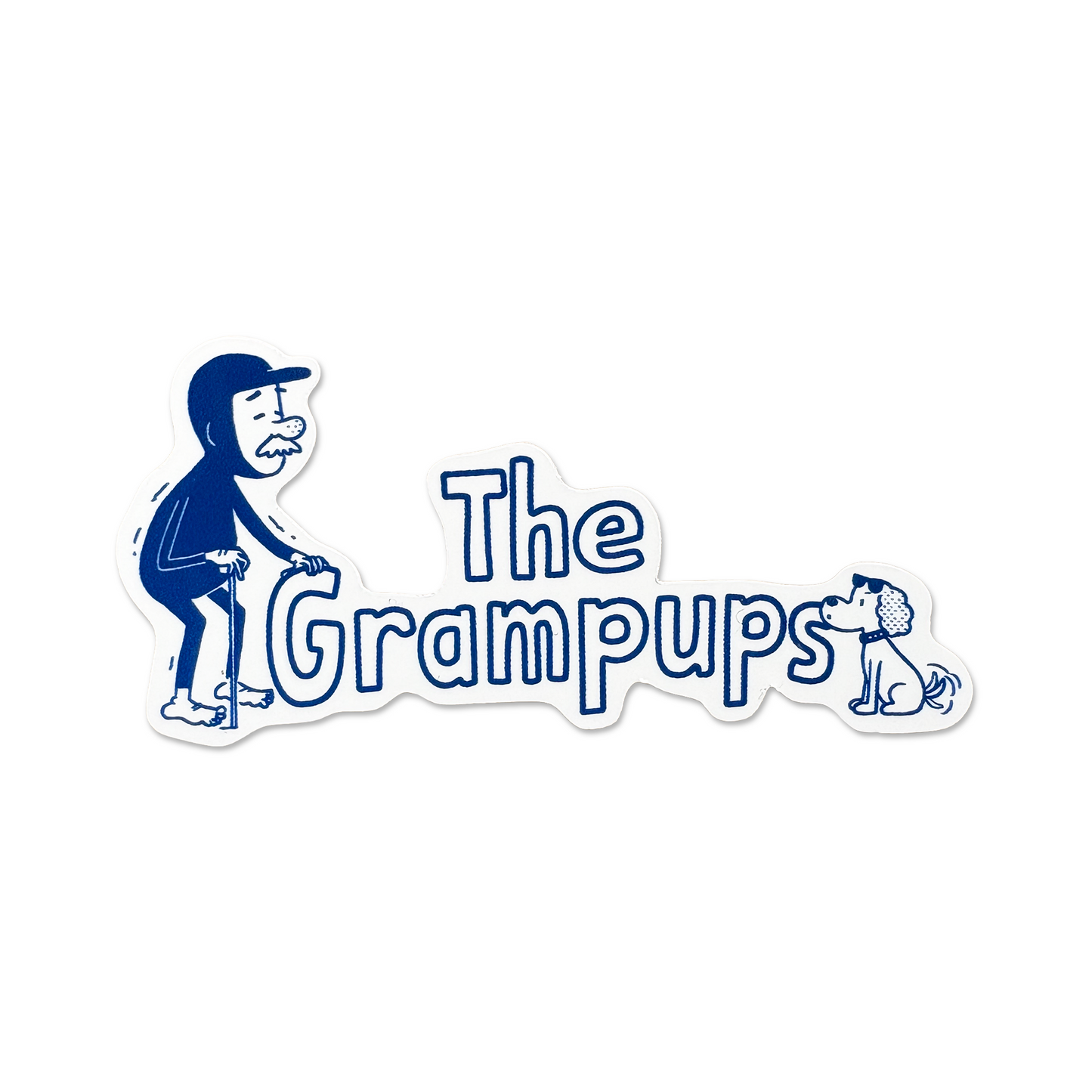 The Grampupsステッカー　TYPE A