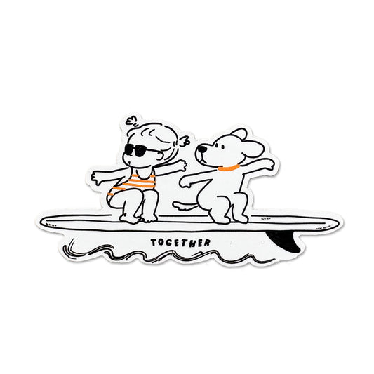 TOGETHER  サーフステッカー