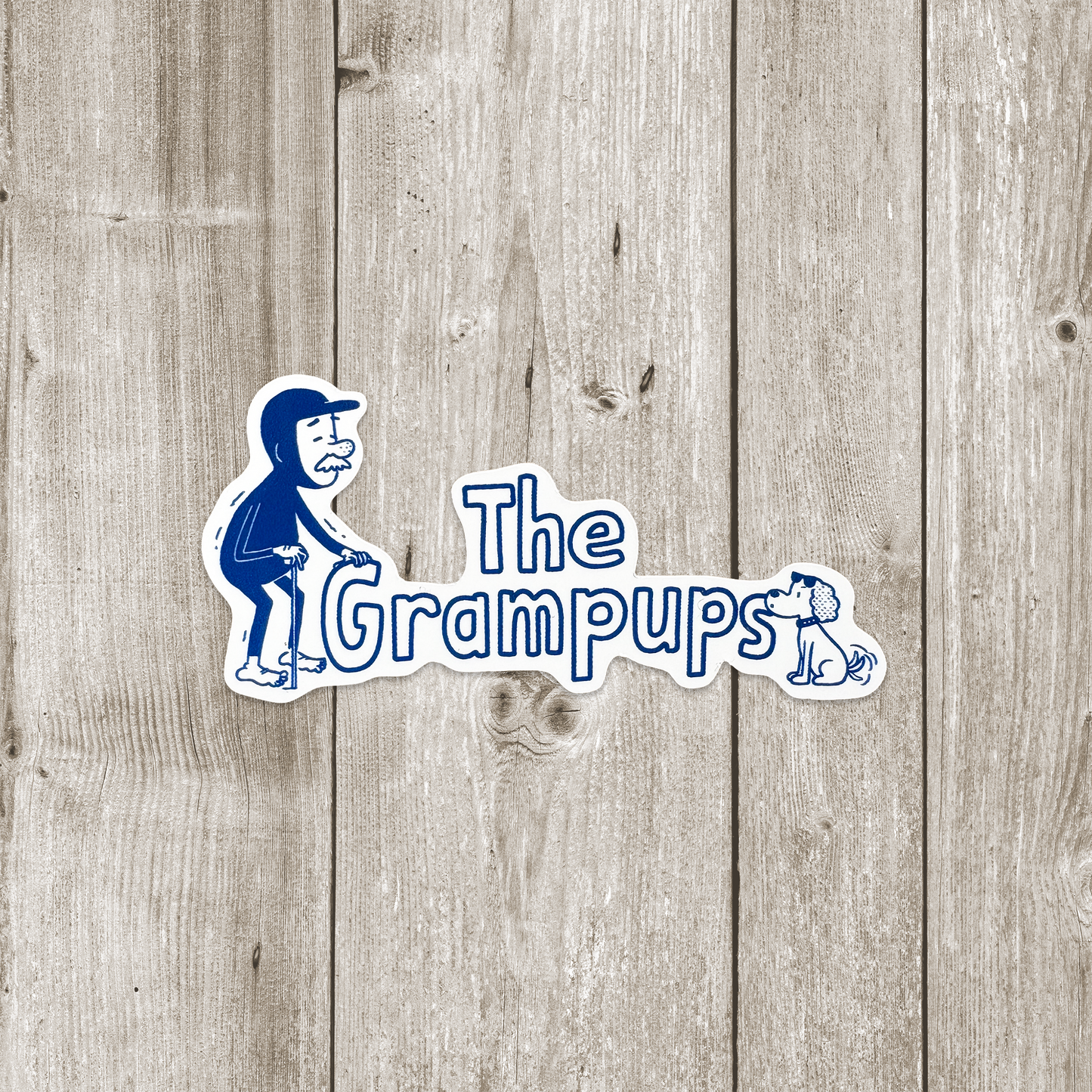 The Grampupsステッカー　TYPE A