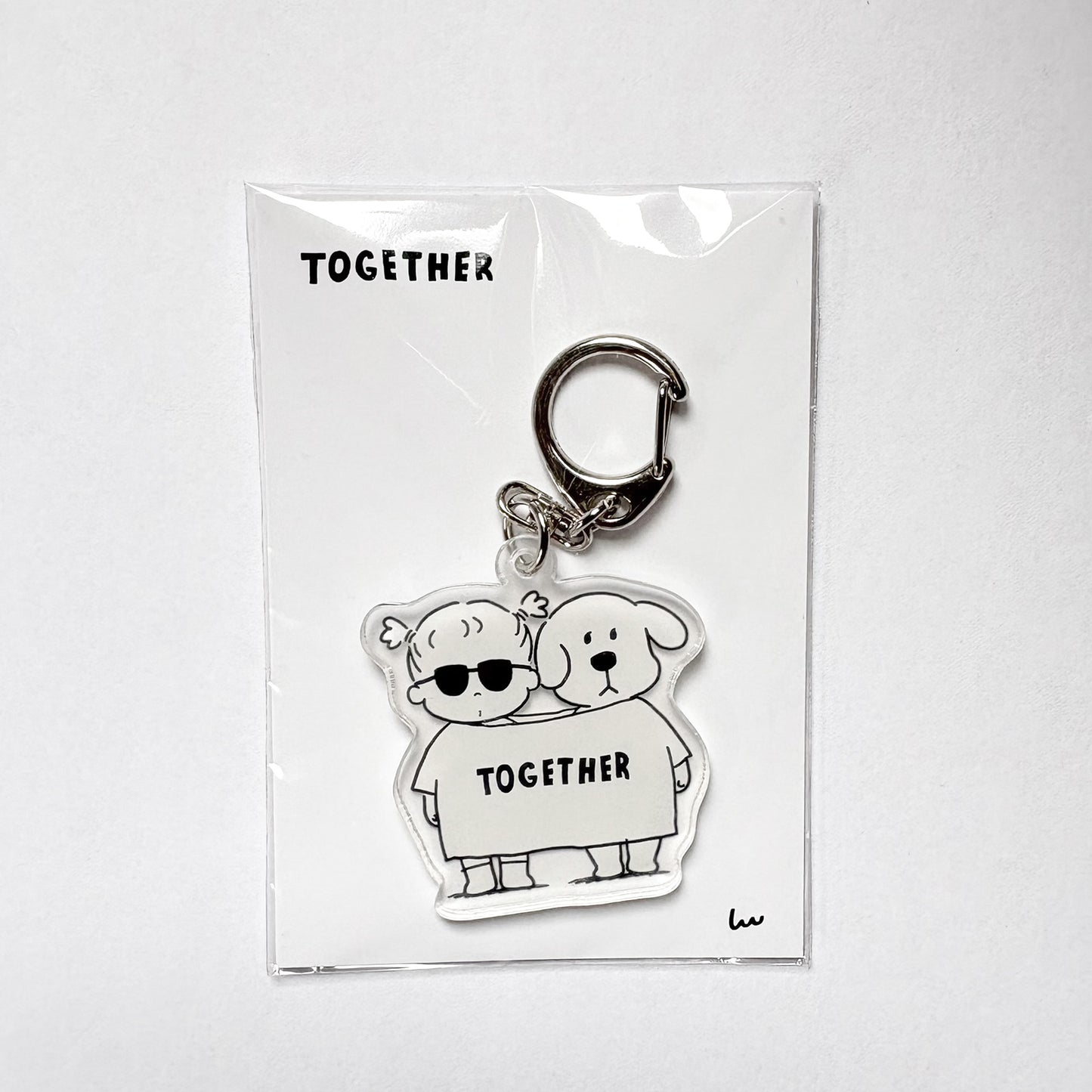 TOGETHER ペアTシャツキーホルダー