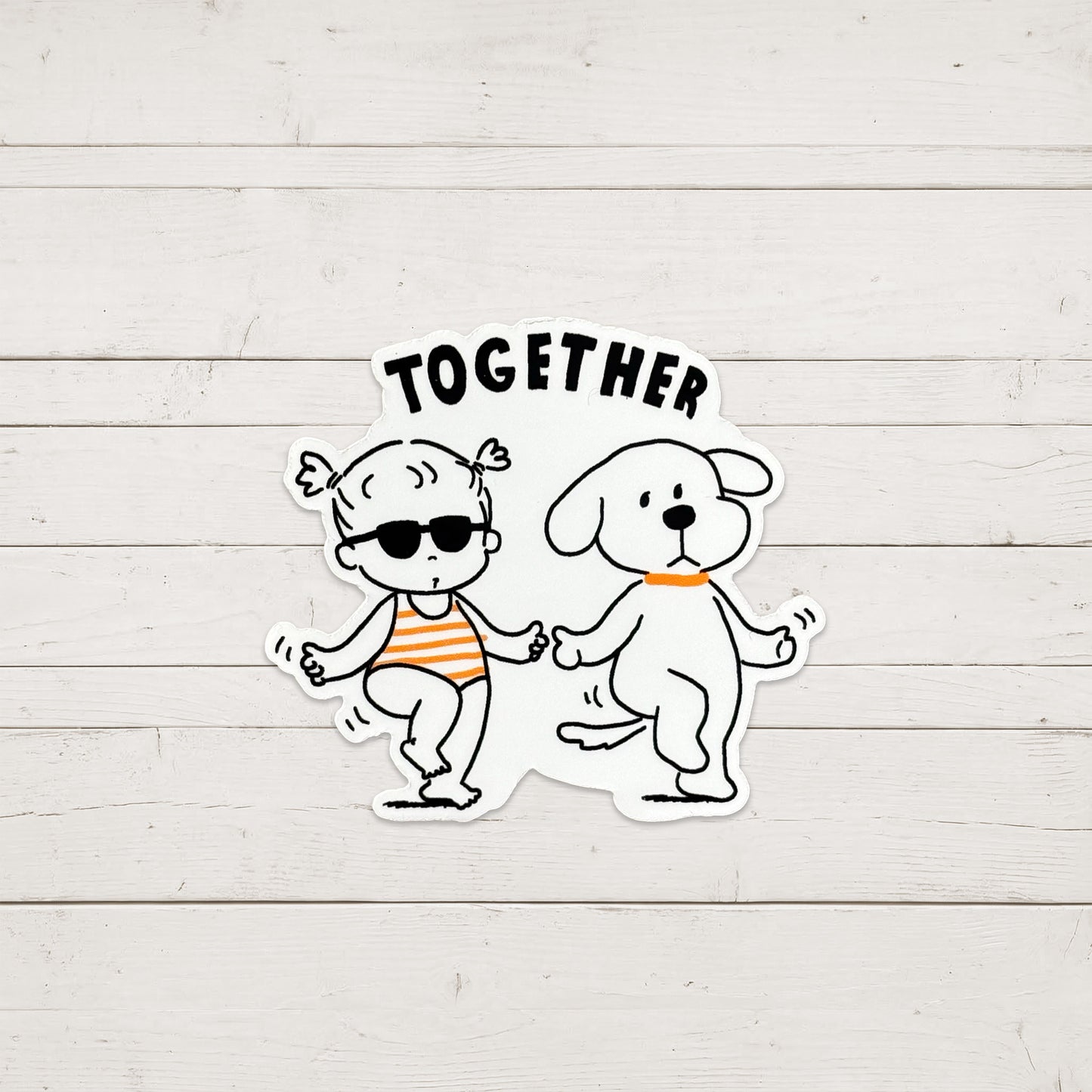 TOGETHER ダンスステッカー