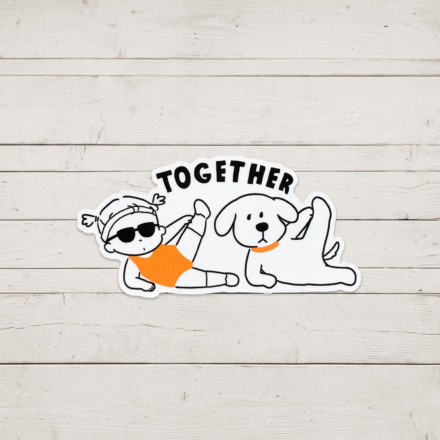 TOGETHER  エクササイズステッカー