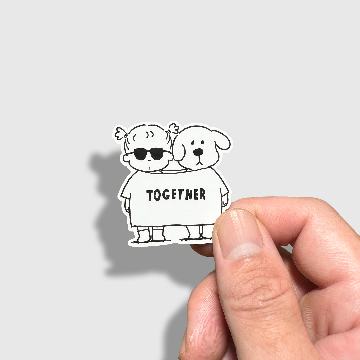 TOGETHER  ペアTシャツステッカー