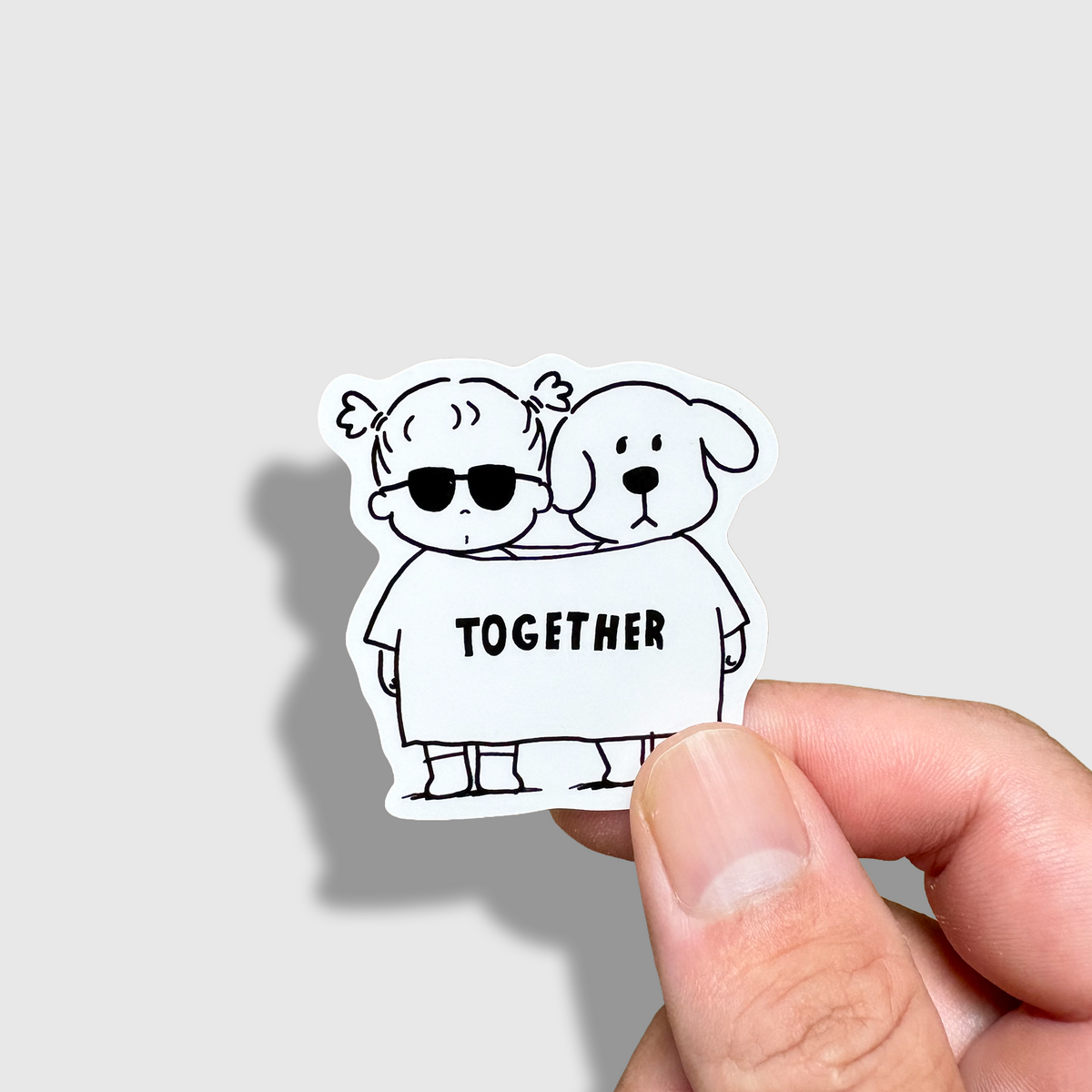 TOGETHER  ペアTシャツステッカー