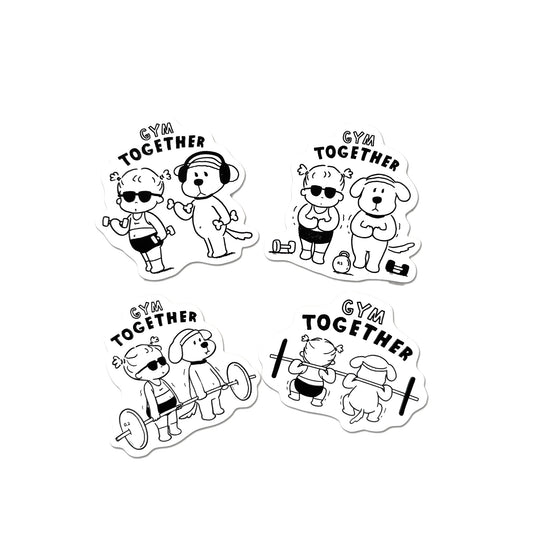 GYM TOGETHER  ステッカー4枚セット